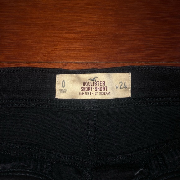 high rise jean shorts - Picture 3 of 3